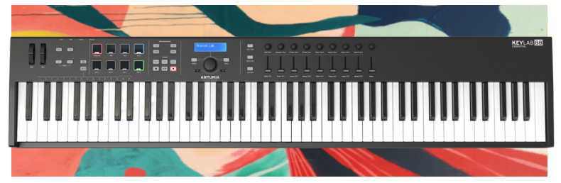 MIDI-клавіатура Arturia KeyLab Essential 88 Black Edition